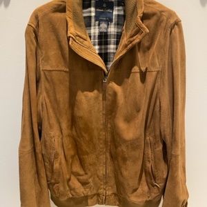 Brooks Brothers Suede Jacket, Large